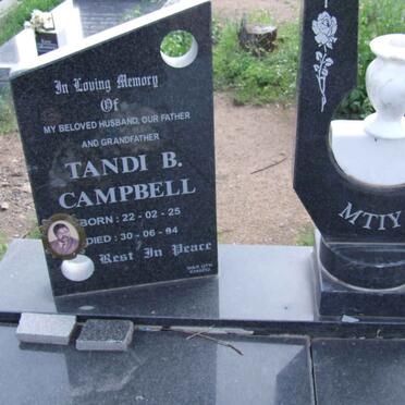 MTIYA Thandi B. Campbell 1925-1984