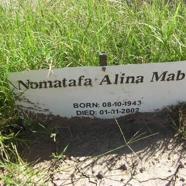MABE Nomatafa Alina 1943-2002