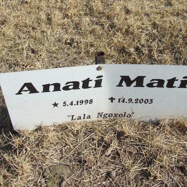 MATI Anati 1998-2003