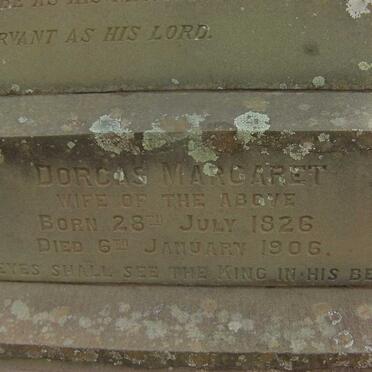 MALLETT Charles 1817-1894 &amp; Dorcas Margaret 1826-1906