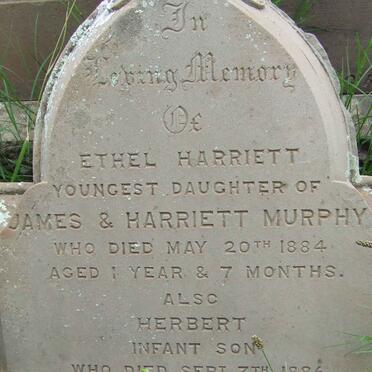 MURPHY Ethel Harriet -1884 :: MURPHY Herbert -1886