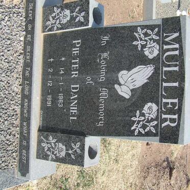MULLER Pieter Daniel 1963-1991
