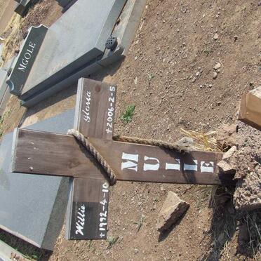 MULLER Willie -1992 &amp; Gloria -2006