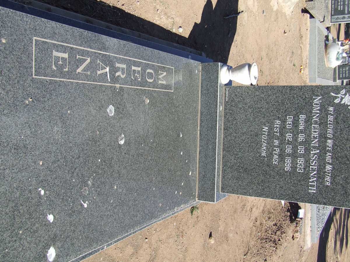 MOERANE Nomncedeni Assenath 1933-1996