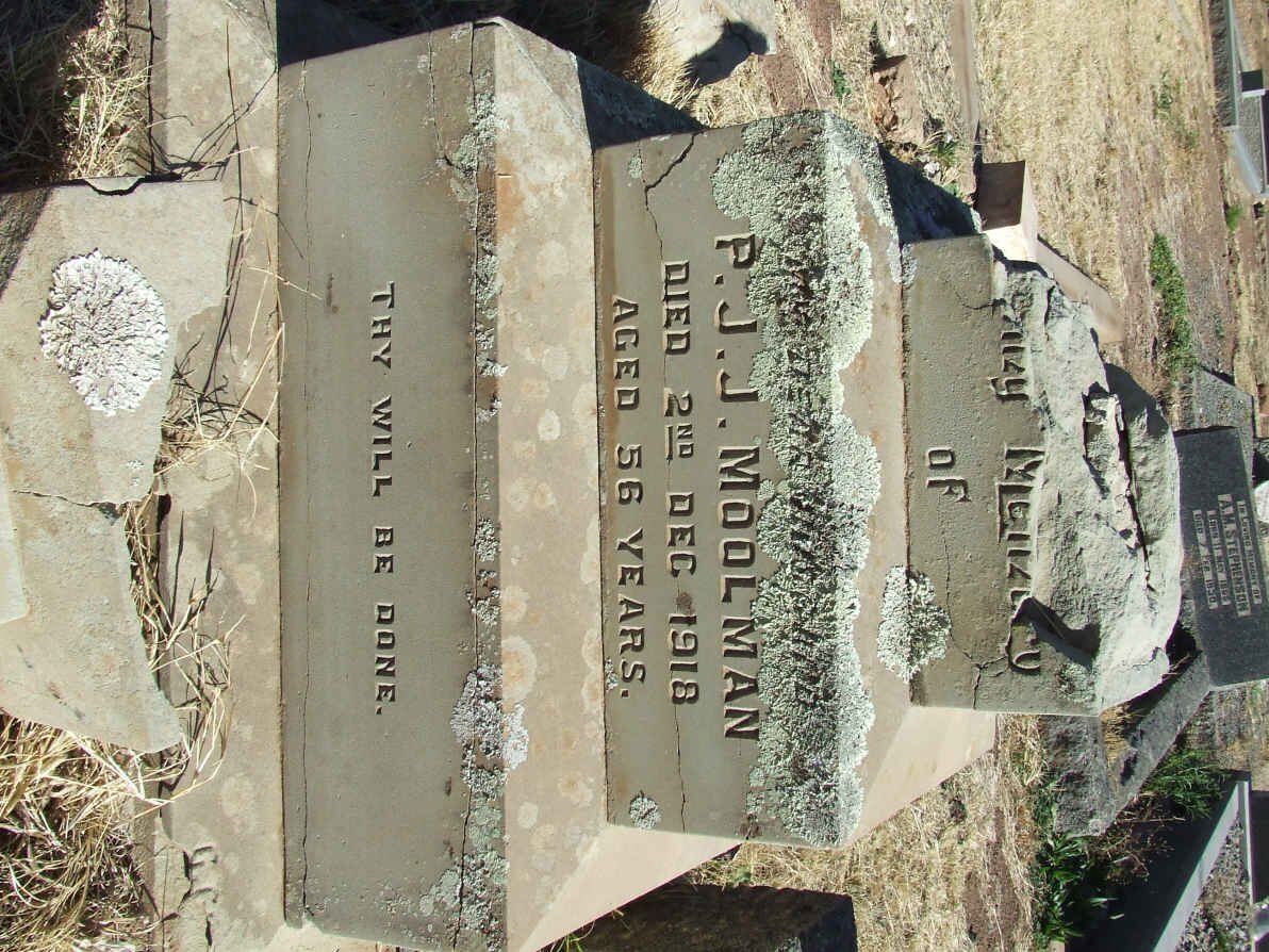 MOOLMAN P.J.J. -1918