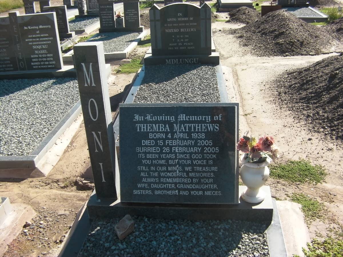 MONI Themba Matthews 1938-2005