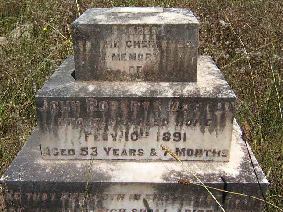 MORGAN John Robert -1891