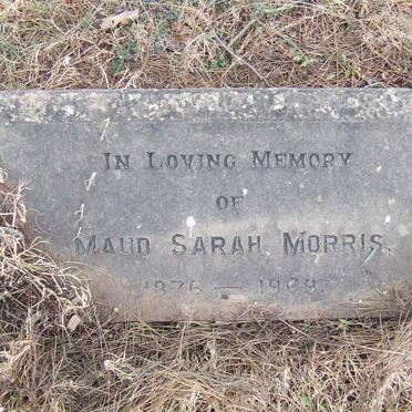 MORRIS Dudley James 1871-1946 &amp; Maud Sarah 1876-1969