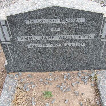 MIDDLEWICK Emma Jane -1941