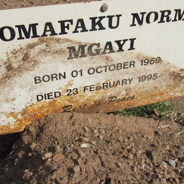 MGAYI Nomafaku Norma 1969-1995