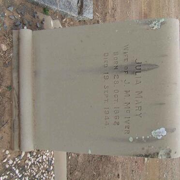 McIVER John McDonald 1854-1937 &amp; Julia Mary 1862-1944