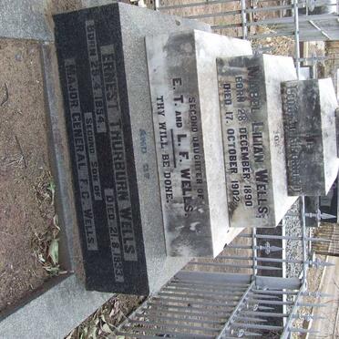 WELLS Mabel Lilian 1890-1902 :: WELLS  Ernest Thurburn 1854-1933