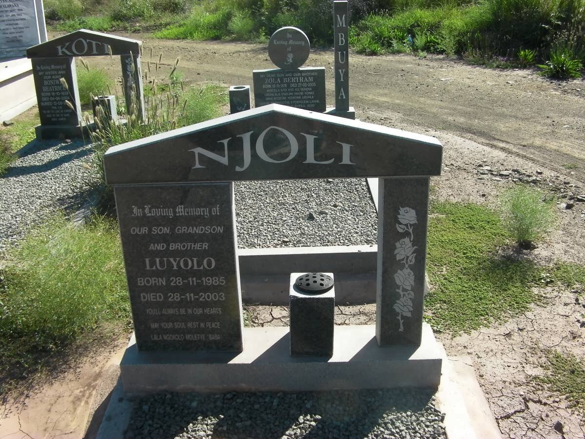 NJOLI Luyolo 1985-2003