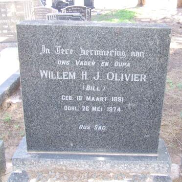 OLIVIER Willem H.J. 1891-1974