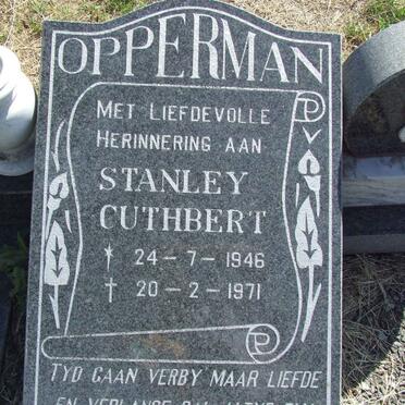 OPPERMAN Stanley Cuthbert 1946-1971