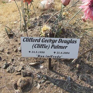 PALMER Clifford George Douglas 1950-2004