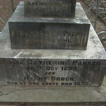PARKER Aunjer Brock -1896 &amp; Letitia Catherine -1893 :: PARKER Harry Brock -1872