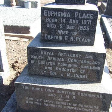 PLACE Euphemia nee Grant 1871-1955