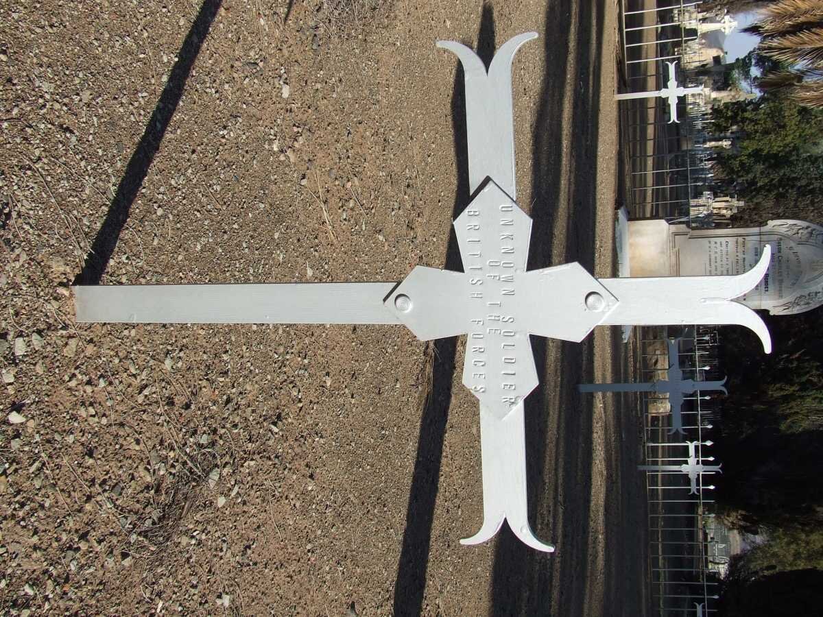 Unknown soldier of the British Forces 08