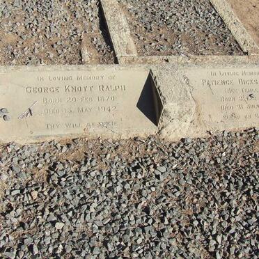 RALPH George Knott 1870-1942 &amp; Patience Dicks TEMLETT 1875-1950