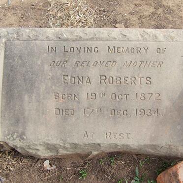 ROBERTS Edna 1872-1934