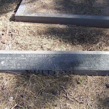 RUITERS David 1900-1964 &amp; Elsie 1897-1967