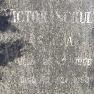 SCHULTA Victor 1906-1989