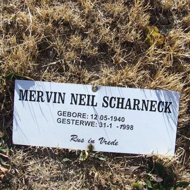 SCHARNECK Mervin Neil 1940-1998
