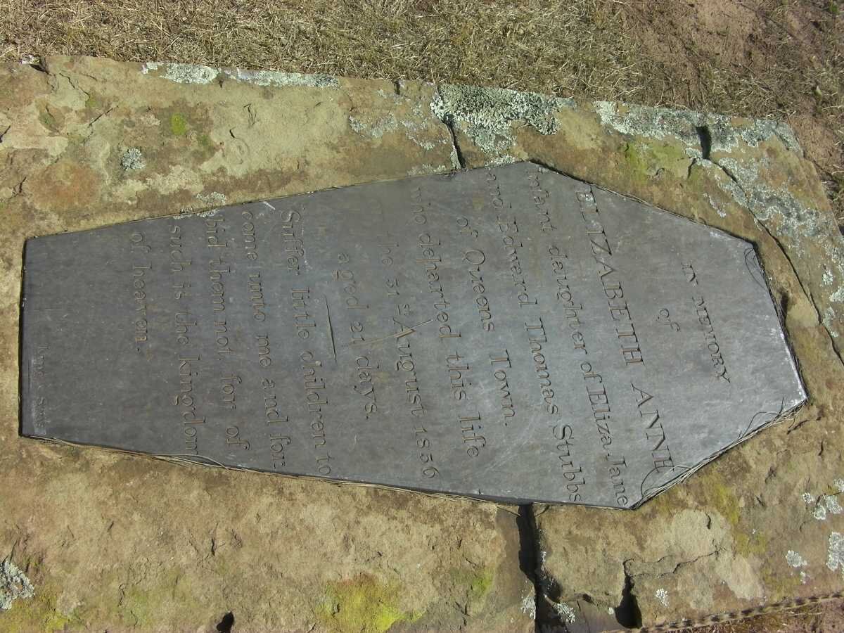 STUBBS Elizabeth Anne -1856