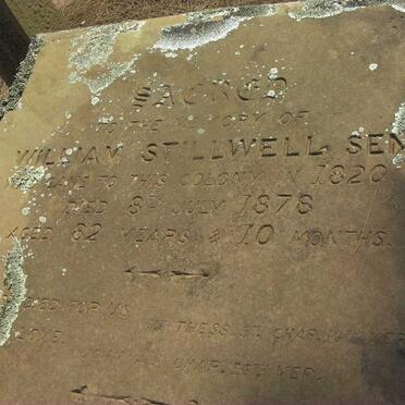 STILLWELL William  -1878