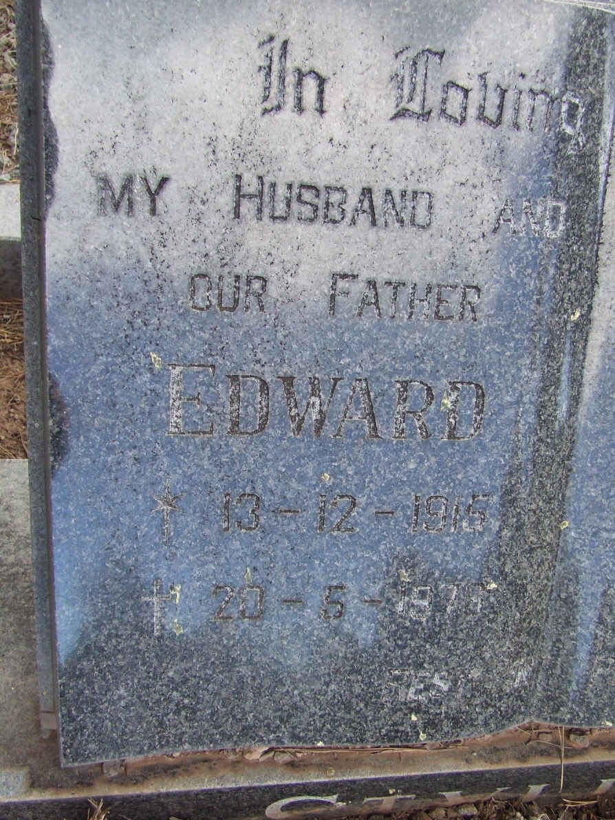 STYLES Edward 1915-1976