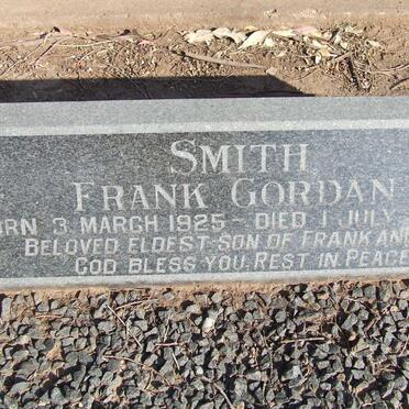 SMITH Frank Gordon 1925-1997