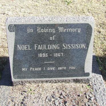 SISSISON Noel Faulding 1895-1967