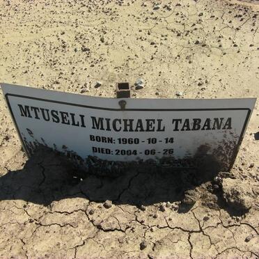 TABANA Mtuseli Michael 1960-2004