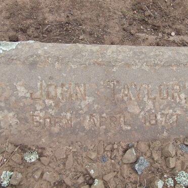TAYLOR John 1877-