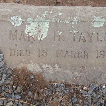 TAYLOR Mary H. -1940