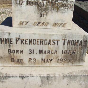 THOMAS Anne Prendergast 1886-1927