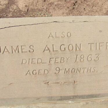 TIFFIN James Algon -1863