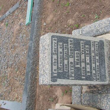 WARD Peter Duncan -1945