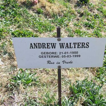 WALTERS Andrew 1950-1999