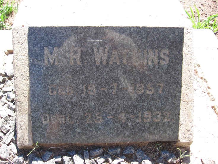 WATKINS M.R. 1857-1932