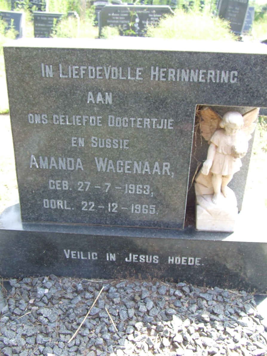 WAGENAAR Amanda 1963-1965