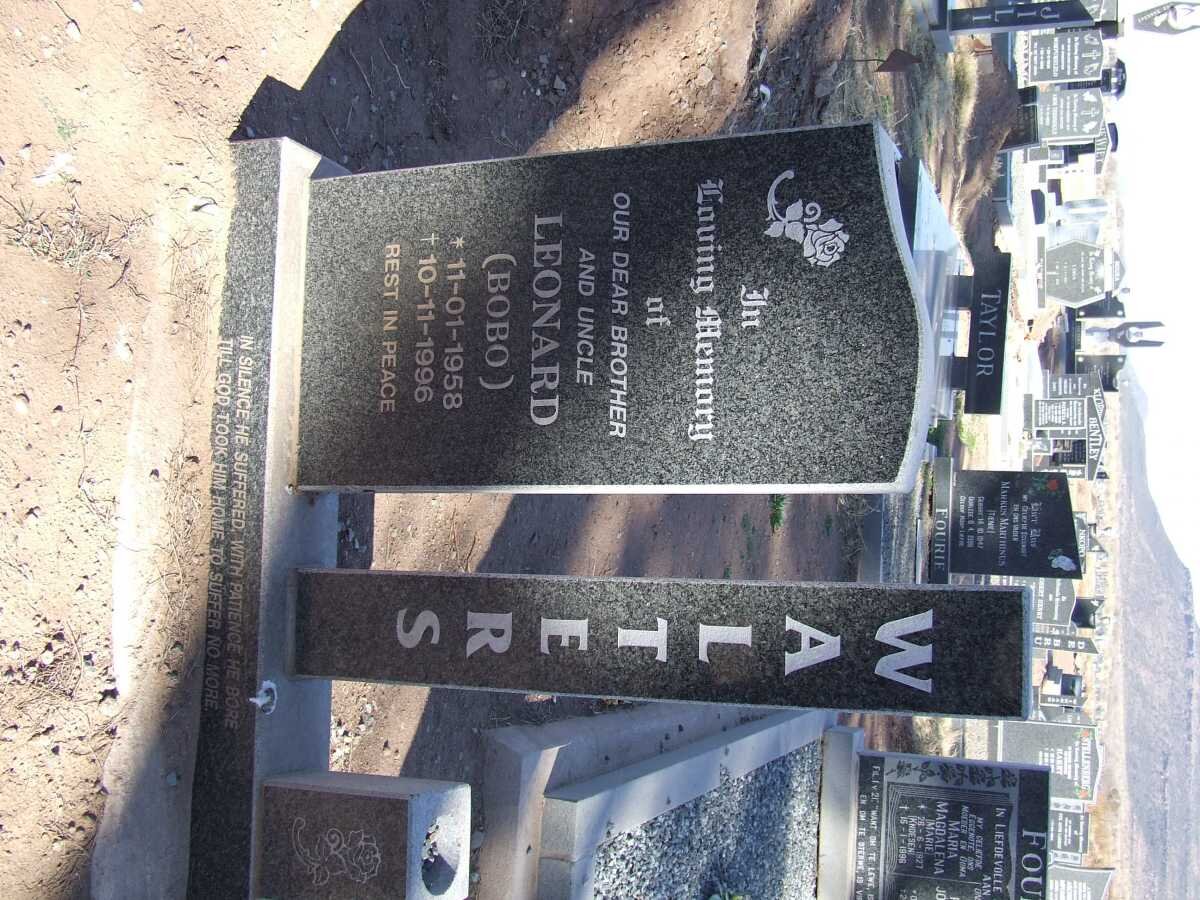 WALTERS Leonard 1958-1996