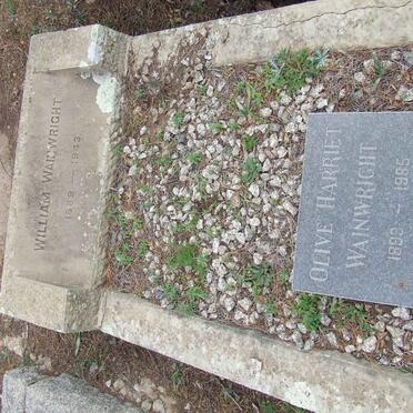 WAINWRIGHT William 1889-1943 &amp; Olive Harriet 1893-1985