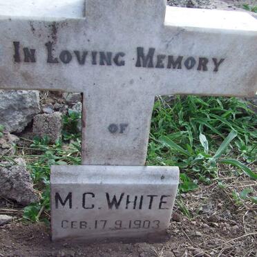 WHITE M.C. 1903-