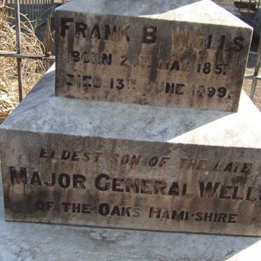 WELLS Frank B 1851-1899