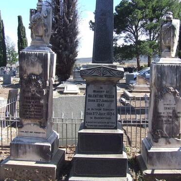 WEBER Valentine 1847-1934 &amp; Friederike KATH -1920 :: WEBER Ernest -1927