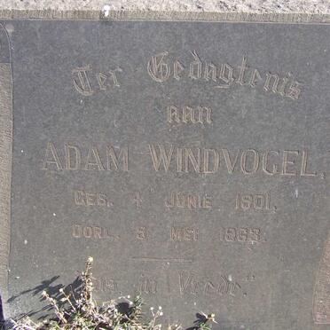 WINDVOGEL Adam 1901-1963