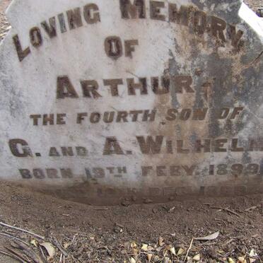 WILHELM Arthur 1899-1899