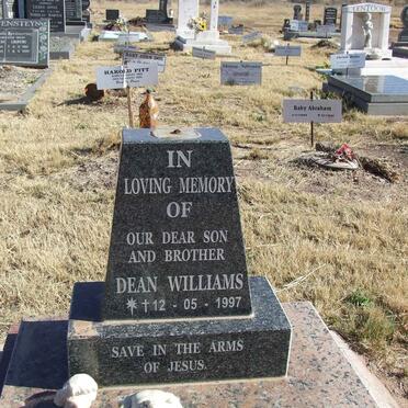 WILLIAMS Dean 1997-1997